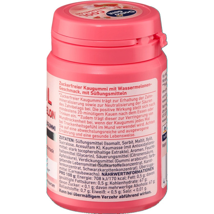 Dontodent Жевательная резинка с ксилитом, со вкусом арбуза, 50 шт